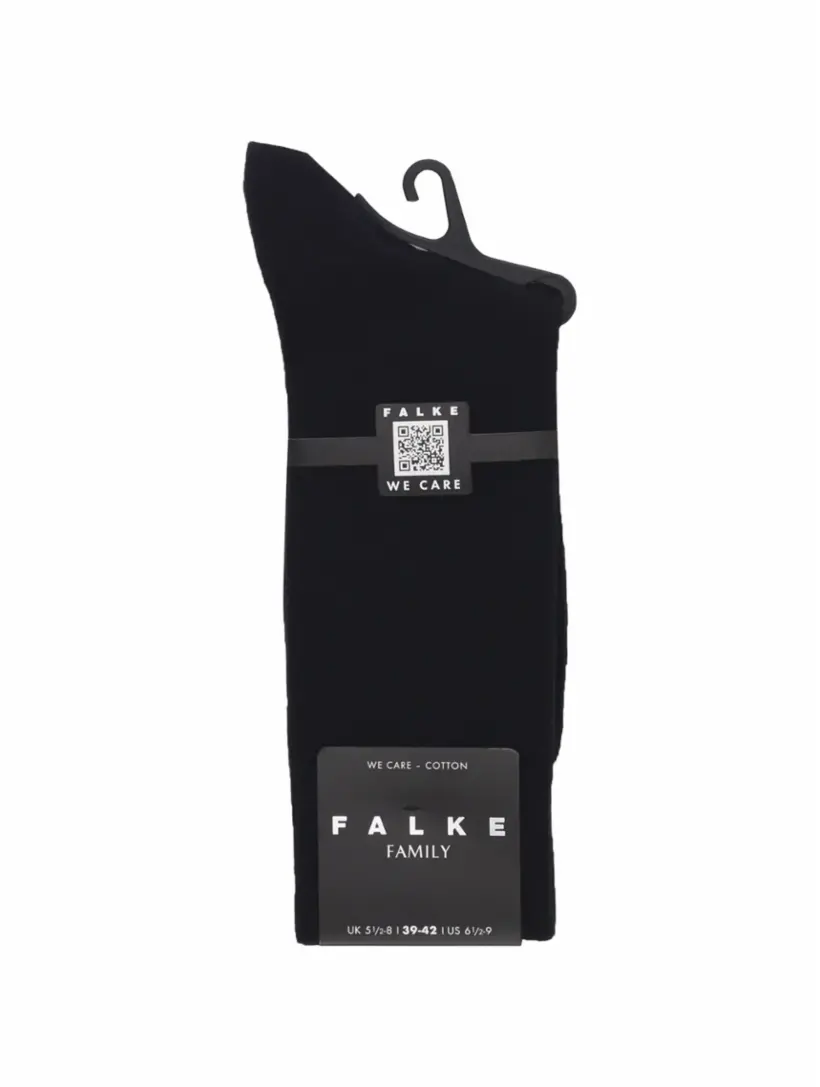 

Хлопковые высокие носки Falke, тёмно-синий
