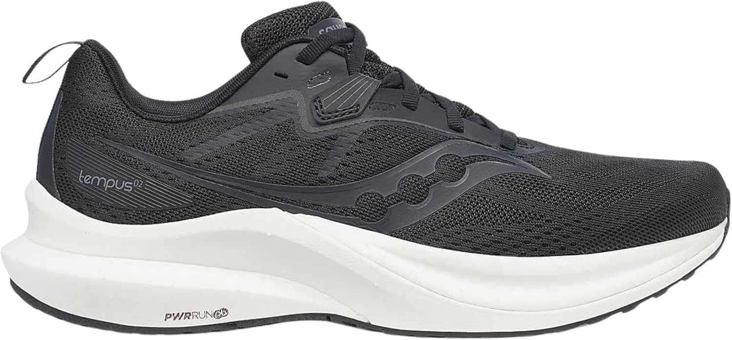 Кроссовки Saucony Tempus 2 для мужчин, белый/черный — фото 2