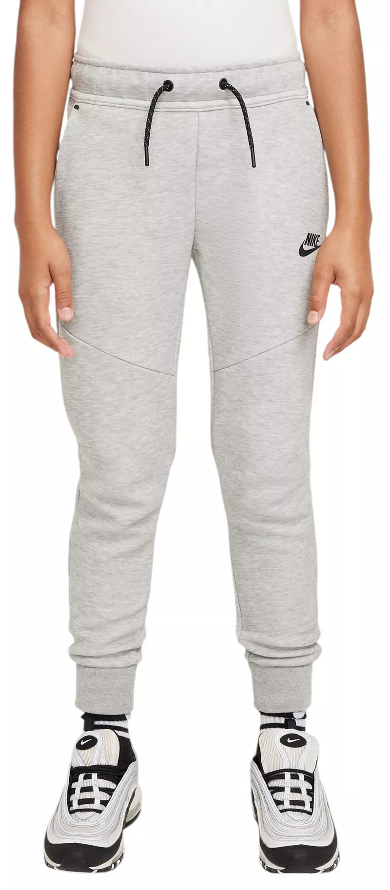 

Джоггеры из технического флиса для мальчиков Nike, цвет Dk Grey Heather/Black