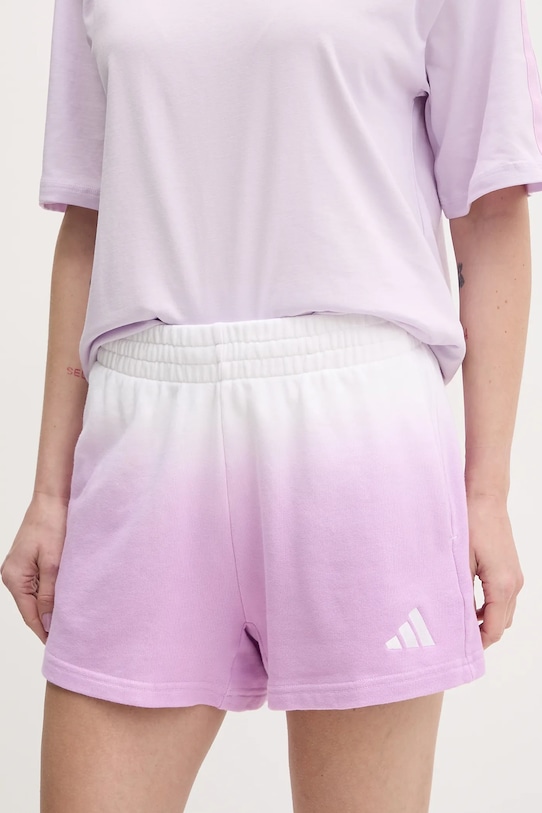 

Хлопковые шорты ALL SZN Dip Dye Adidas, фиолетовый