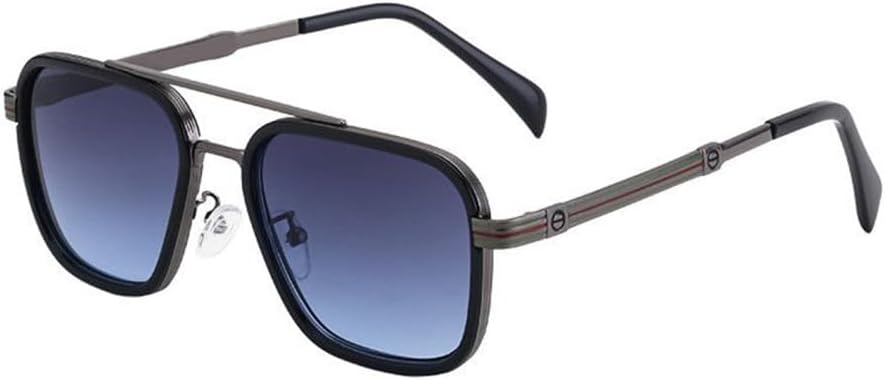 

Модные солнцезащитные очки в маленькой оправе, роскошные классические мужские солнцезащитные очки для мужчин, трендовые панк-очки, солнцезащитные очки с защитой от УФ-излучения UV400 TYUVIVO, C6 Grey Blue