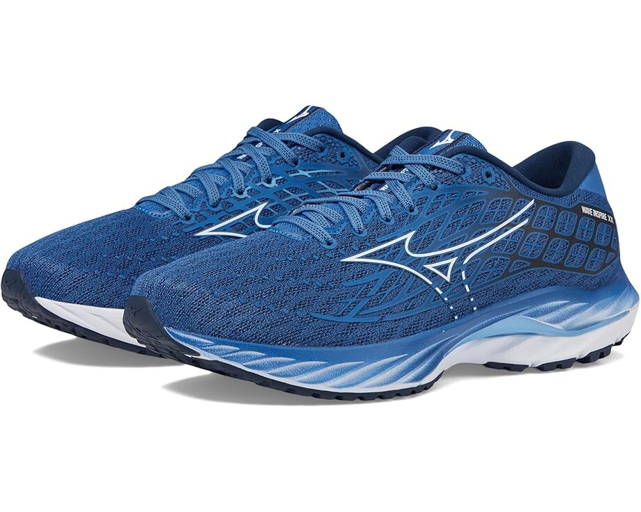 

Кроссовки Mizuno Wave Inspire 20, цвет Federal Blue/White