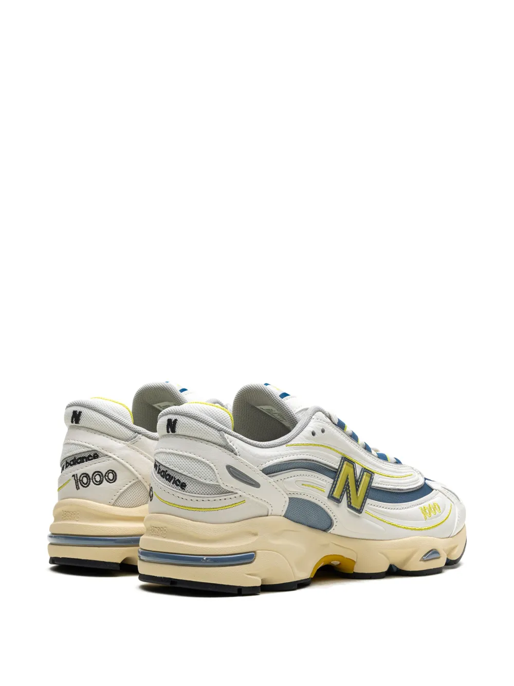 Кроссовки 1000 Sea Salt/Heron Blue NEW BALANCE, белый — фото 3