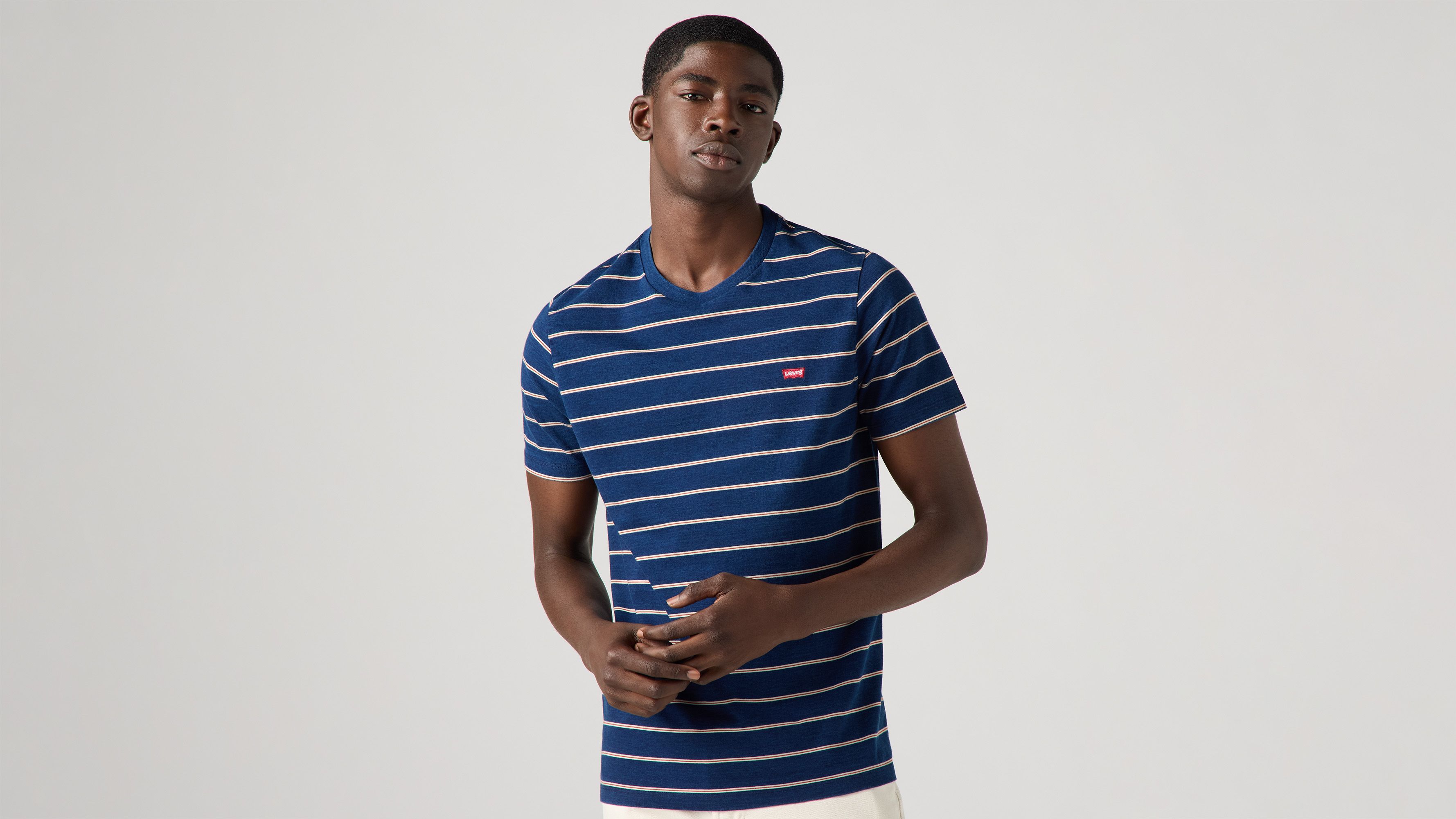 

Оригинальная футболка Housemark Levi's, Taper Stripe True Indigo - Blue