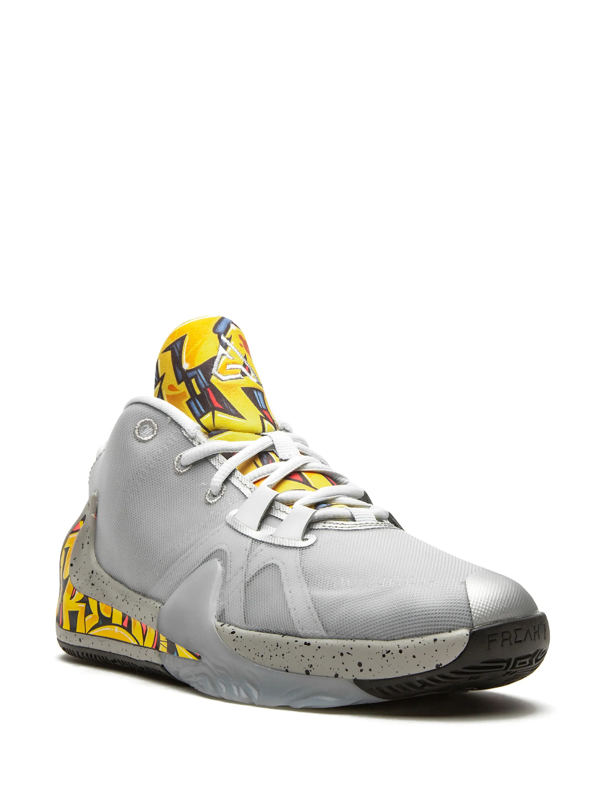Кроссовки Zoom Freak 1 Graffiti Nike Kids, серый — фото 2