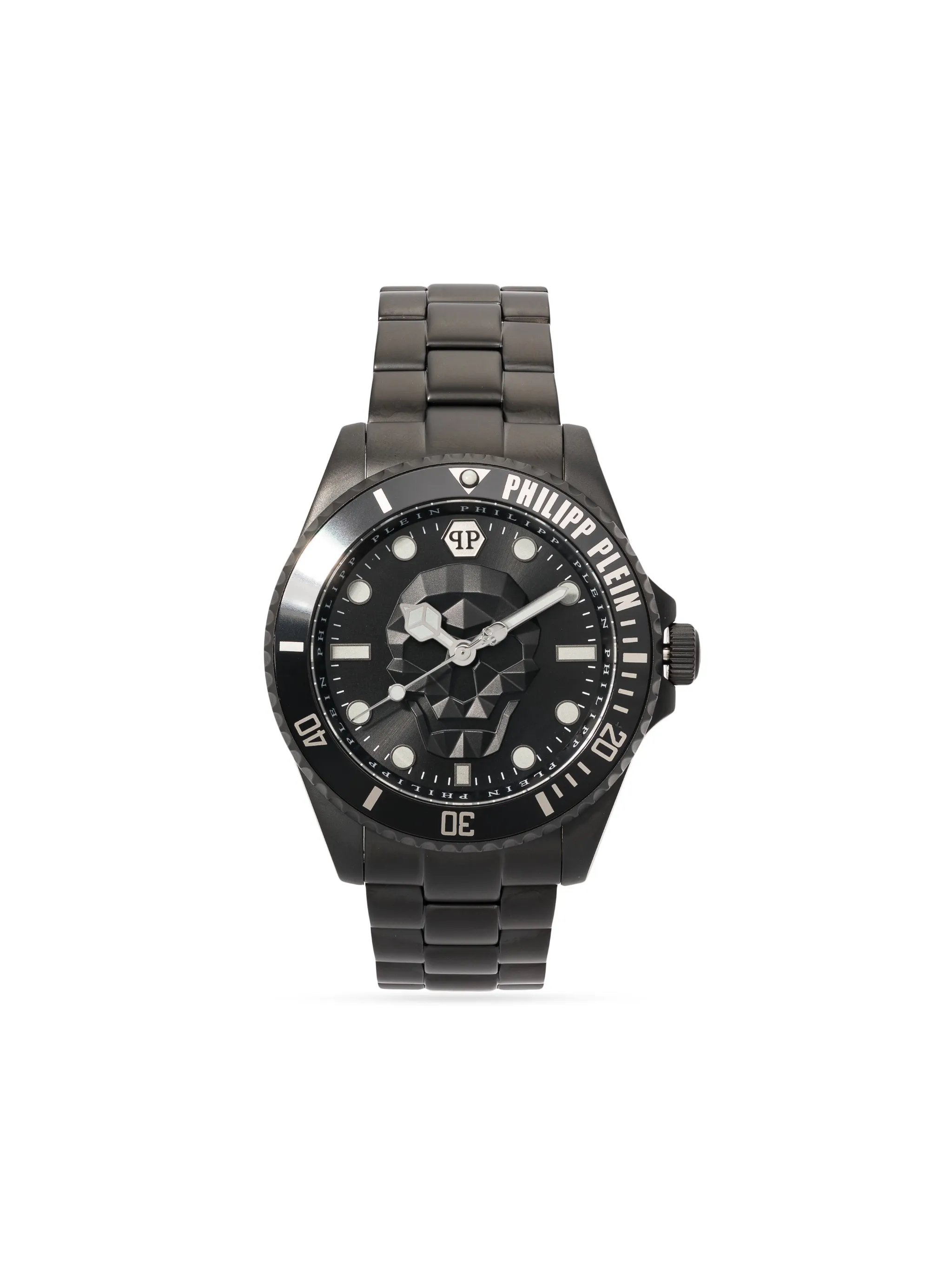 

Наручные часы The $kull Diver 44 мм Philipp Plein, черный