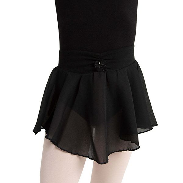 

Юбка на резинке из жоржета Capezio, Black