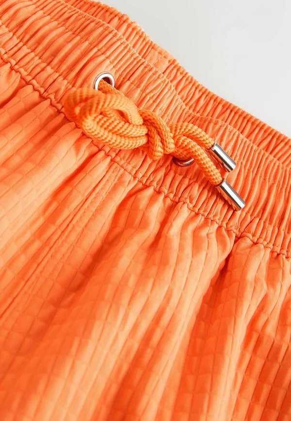 Плавки стандартного кроя с вафельной текстурой Next, Orange — фото 2