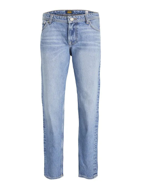 Прямые джинсы криса Jack & Jones Junior, Blue Denim — фото 4