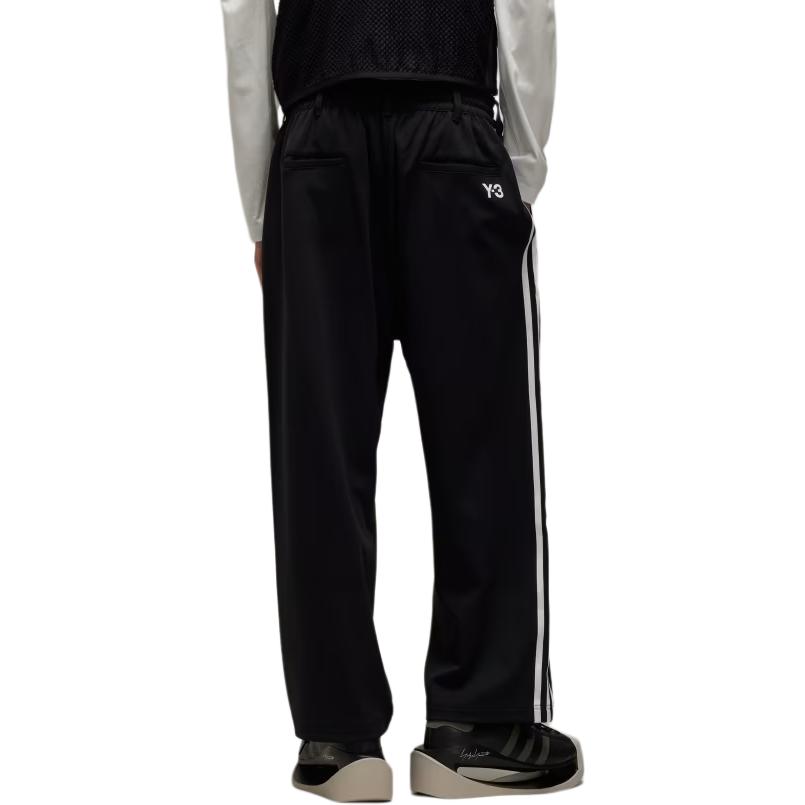 Y 3 X Adidas брюки с тремя полосками Y-3, черный — фото 4