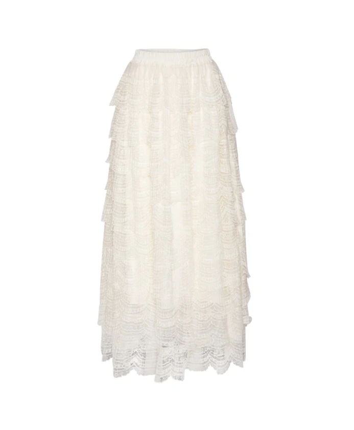 

Кружевная юбка Tã¼Ll Emm Copenhagen, бежевый