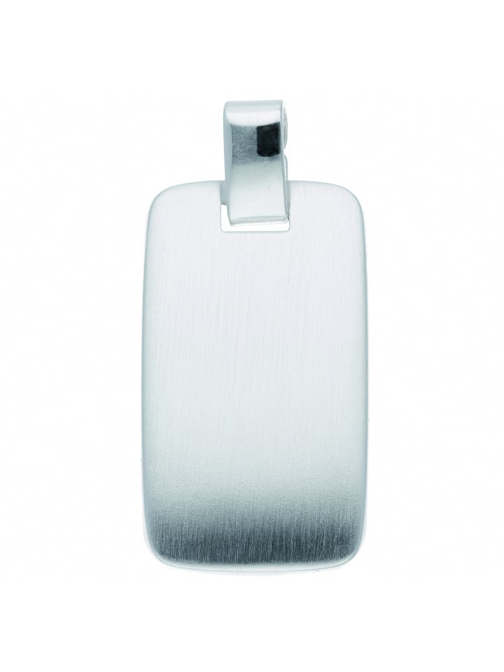 

Adeliás Женский кулон из серебра 925 пробы с гравированной пластиной