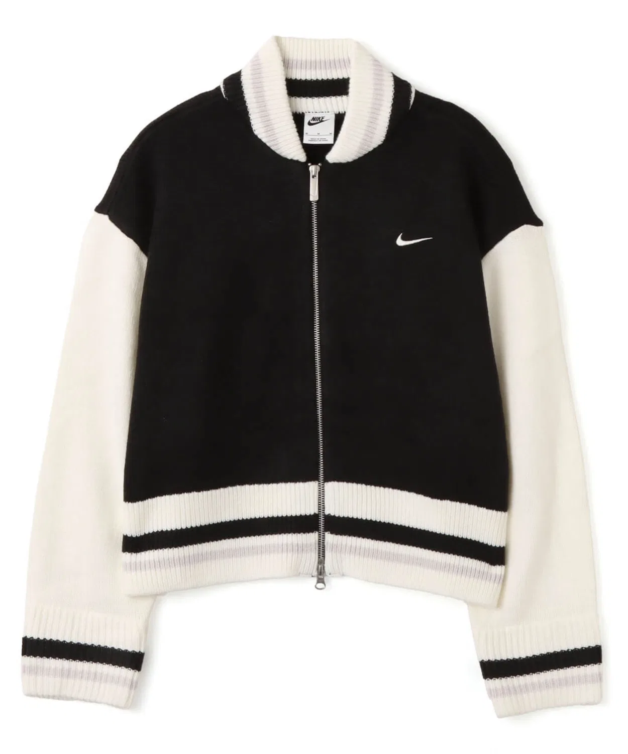 Кардиган женский Nike NSW Street с двойной молнией, черный