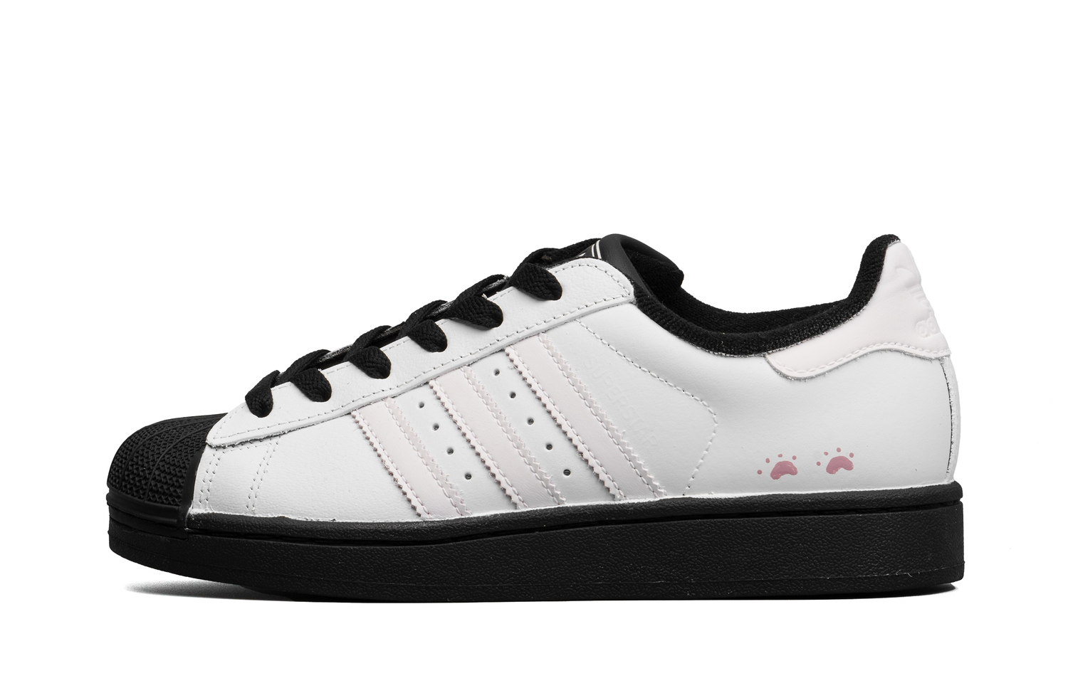 

Adidas Originals Кроссовки Superstar 2 Low top Kids' Skateboarding Shoes Black White Pink Unisex