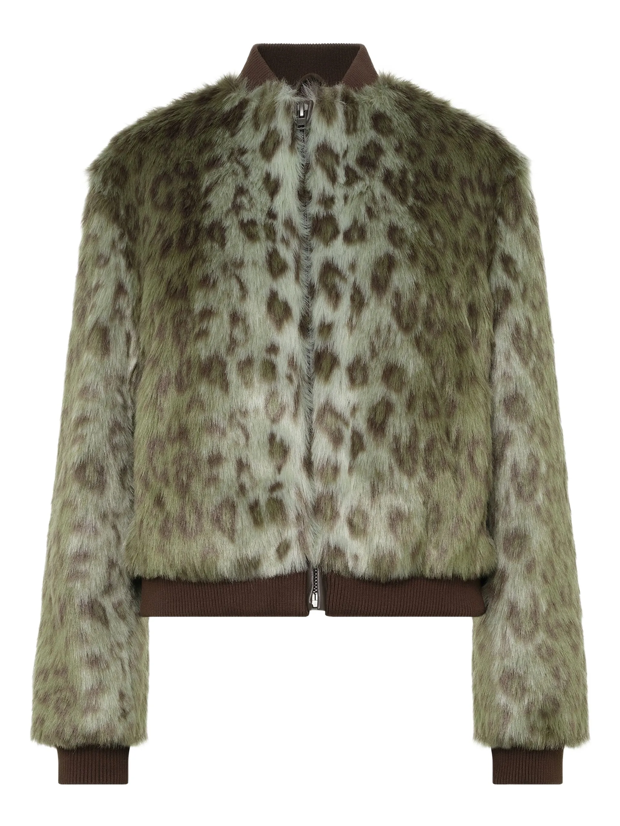 

Куртка Foliage с анималистичным принтом Unreal Fur, зеленый