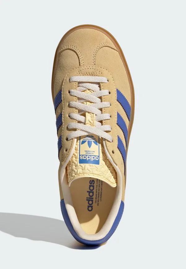 Кроссовки gazelle bold унисекс Adidas Originals, Orange Tint Real Lilac White — фото 3