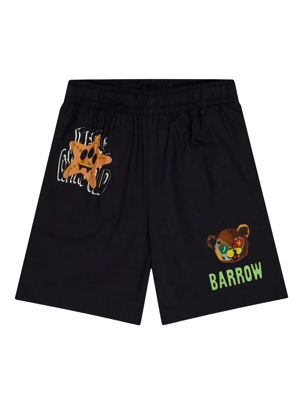 

Шорты с эластичным поясом Barrow kids, черный