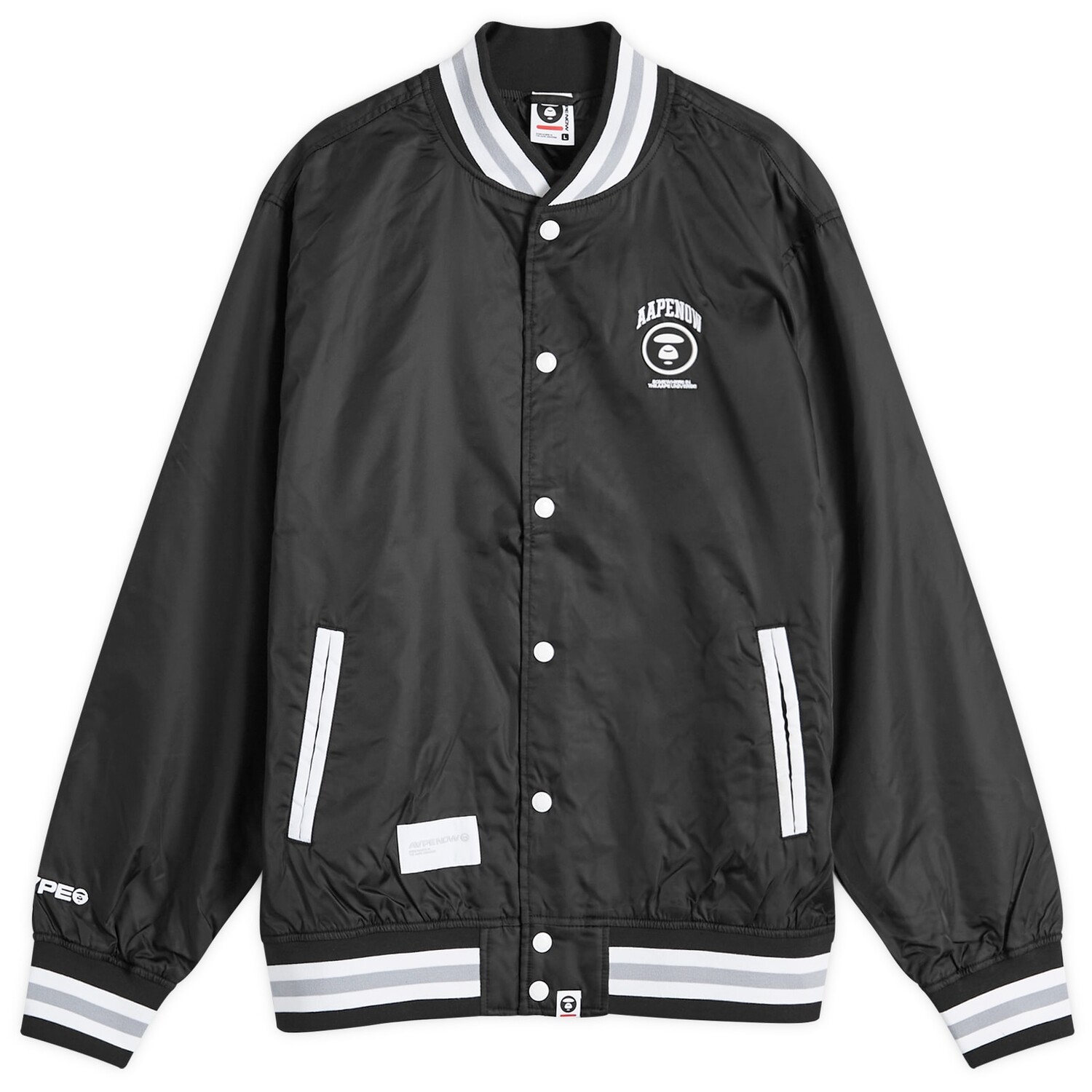 

Спортивная куртка Aape Logo Varsity, черный