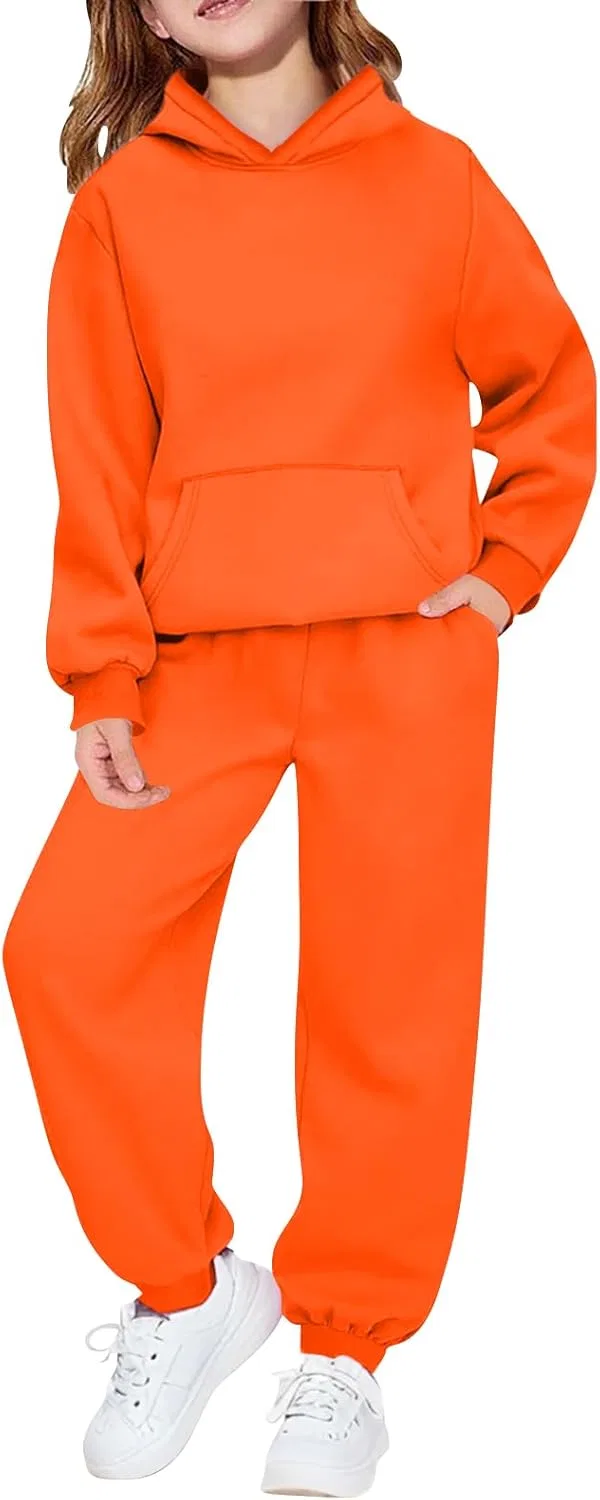 Детский спортивный костюм из флиса, Orange
