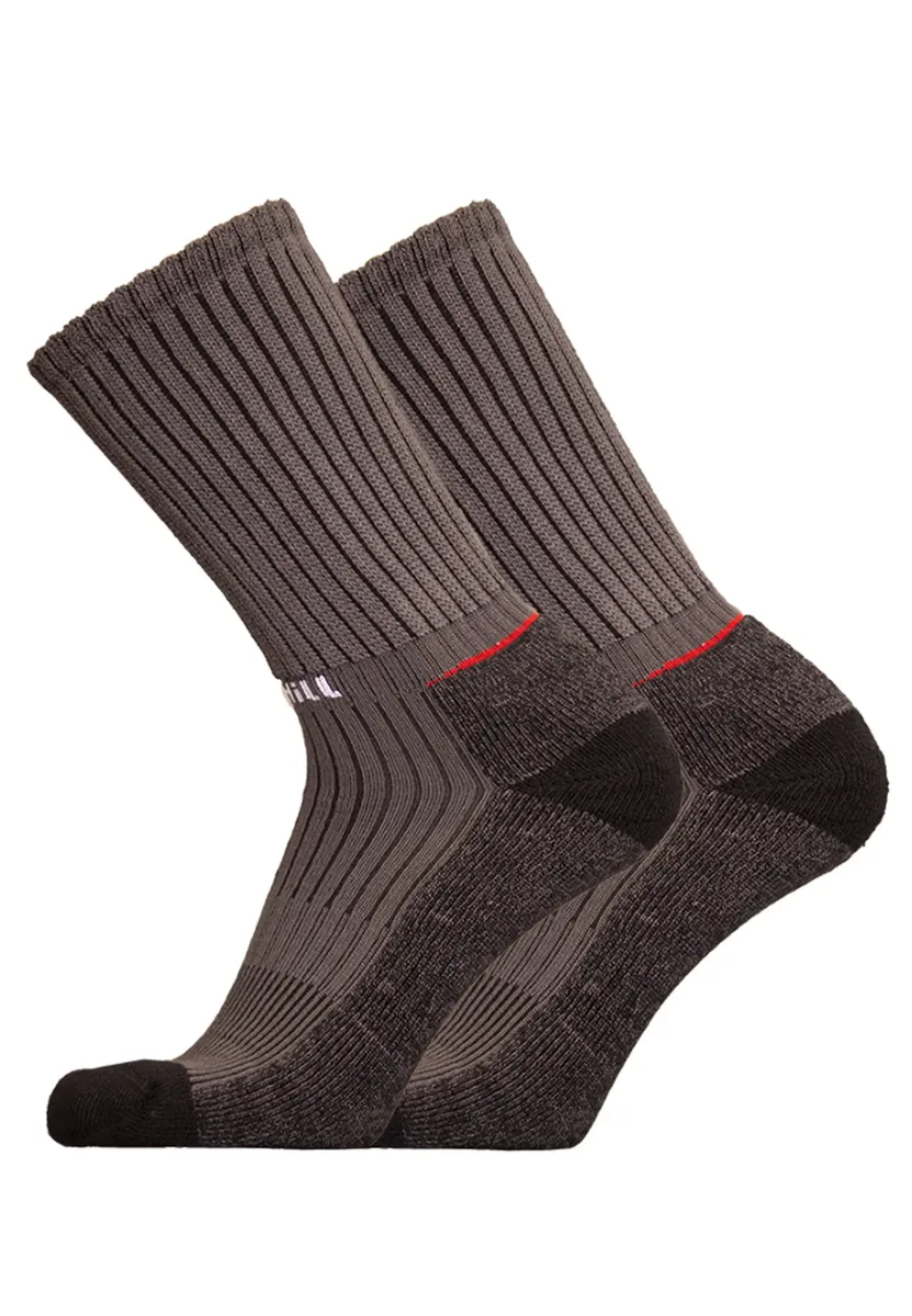 

Носки UphillSport "VIRVA, 2 шт." (2 пары), с эластановой ручкой, серый
