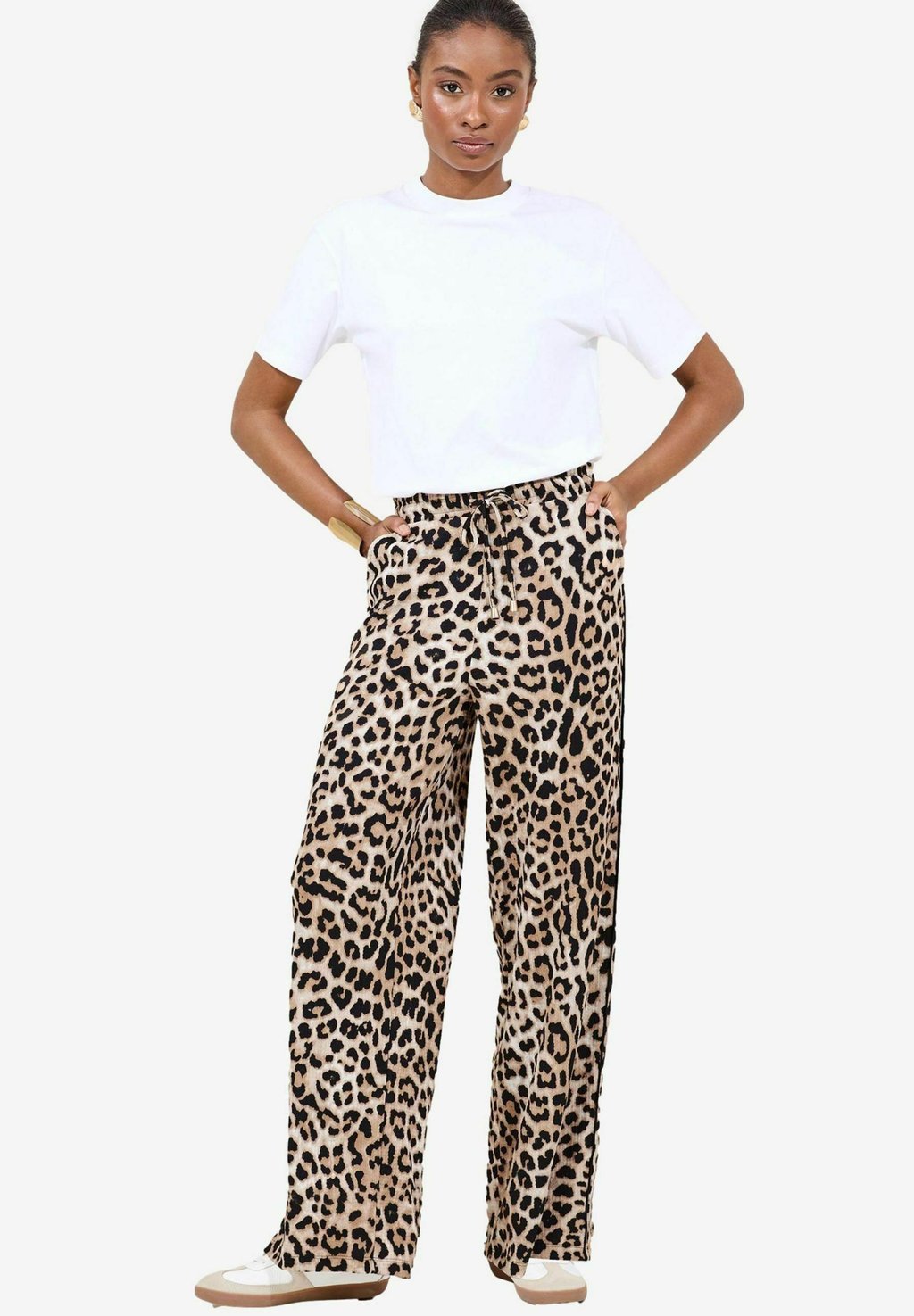 

Брюки CRINKLE WIDE LEG Lipsy, мультиколор