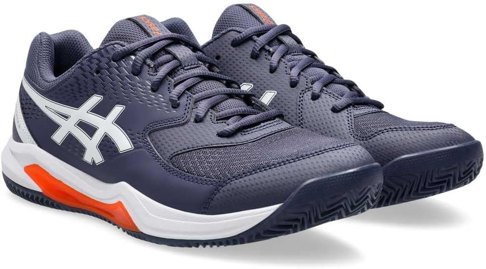 Мужские теннисные кроссовки ASICS Gel-Dedicate 8 для игры на глине, белый — фото 4