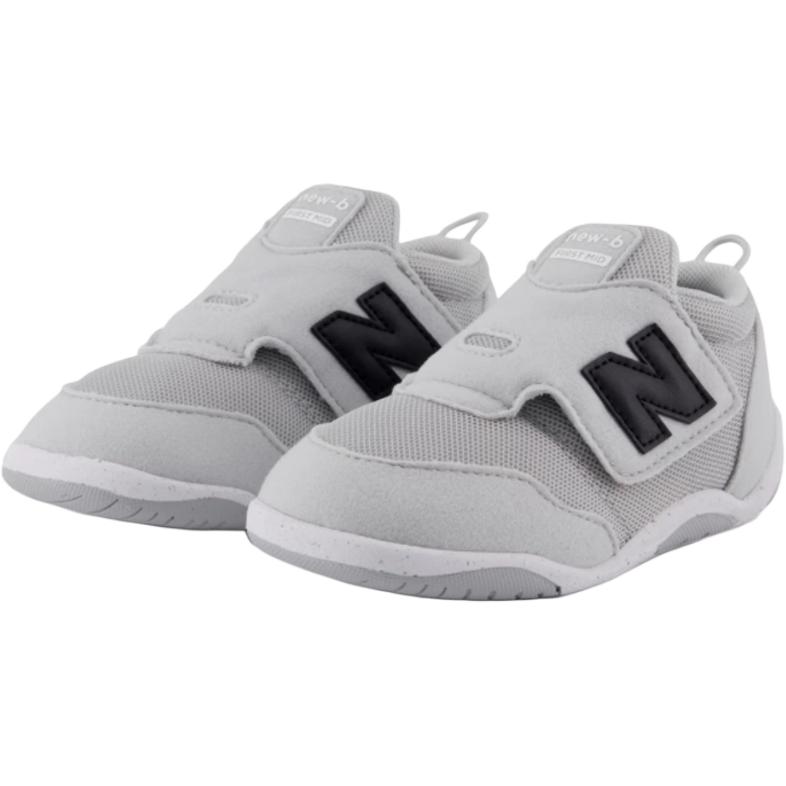 NB1ST низкие детские ботинки light gray для малышей New Balance, светло-серый — фото 3