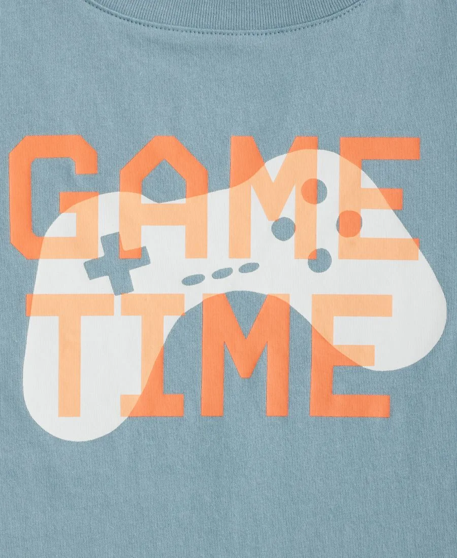 Детская футболка Game Time, размеры XS-XL Epic Threads, dusty синийbell — фото 2