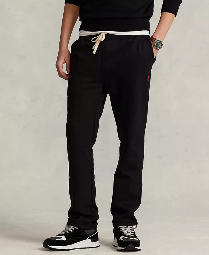 

Мужские флисовые спортивные брюки Signature Fleece Sweatpant Polo Ralph Lauren, черный
