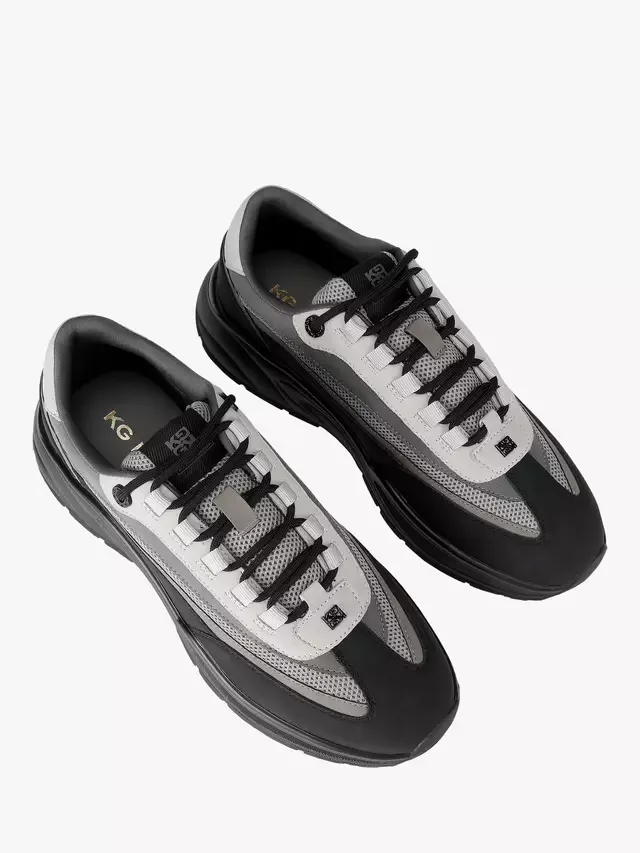 Кроссовки Leo, черно-разноцветные KG Kurt Geiger — фото 3