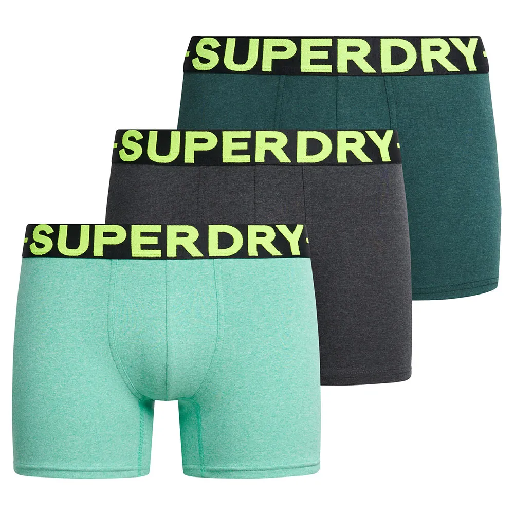 

Трусы-боксеры Superdry M3110452A 3 units, серый/синий