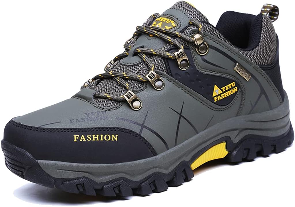 

Мужские походные кроссовки для туризма на открытом воздухе, низкие треккинговые ботинки, легкие обувь для походов, прогулок и кемпинга Zivopah, зеленый