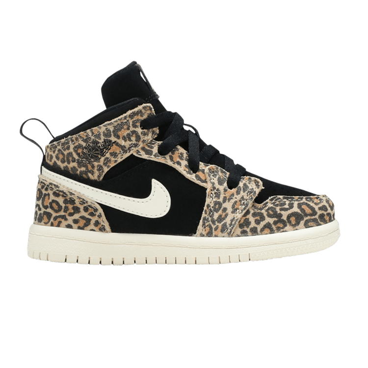 

Кроссовки Air Jordan Air Jordan 1 Mid SE TD 'Cheetah', черный