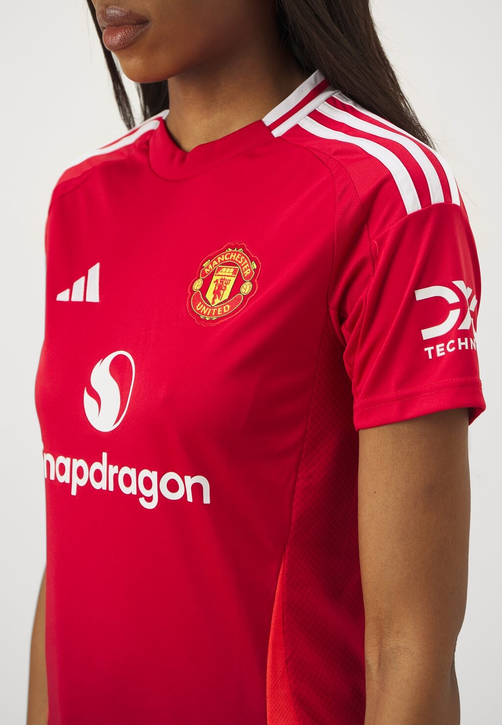 

Футбольная майка MANCHESTER UNITED 2024/2025 HOME JERSEY adidas, красный