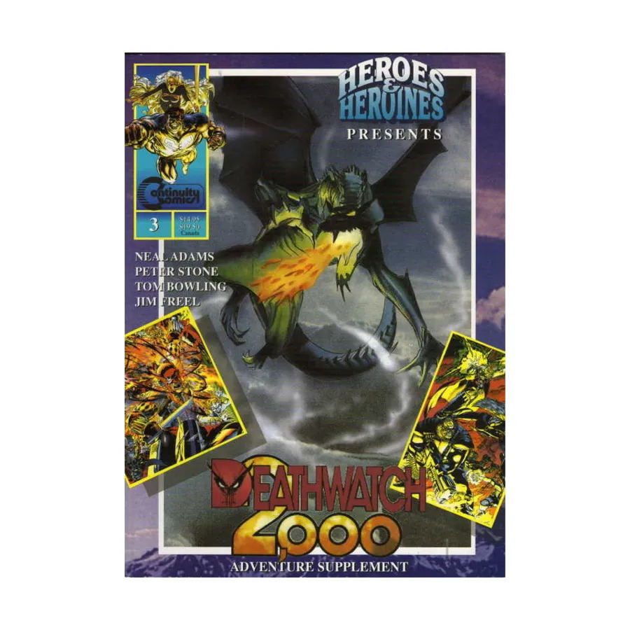 

Deathwatch 2000, Heroes & Heroines, мягкая обложка