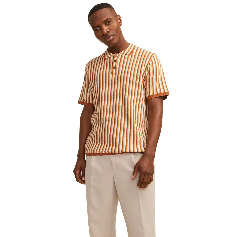 

Поло Jack & Jones Jones, коричневый
