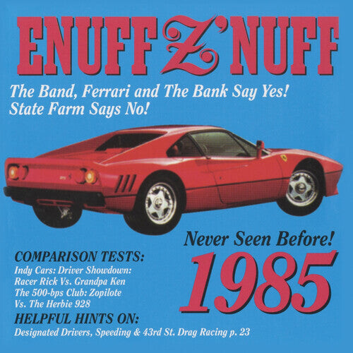 

Виниловая пластинка Enuff Z'nuff: 1985 (Blue & Red Starburst)