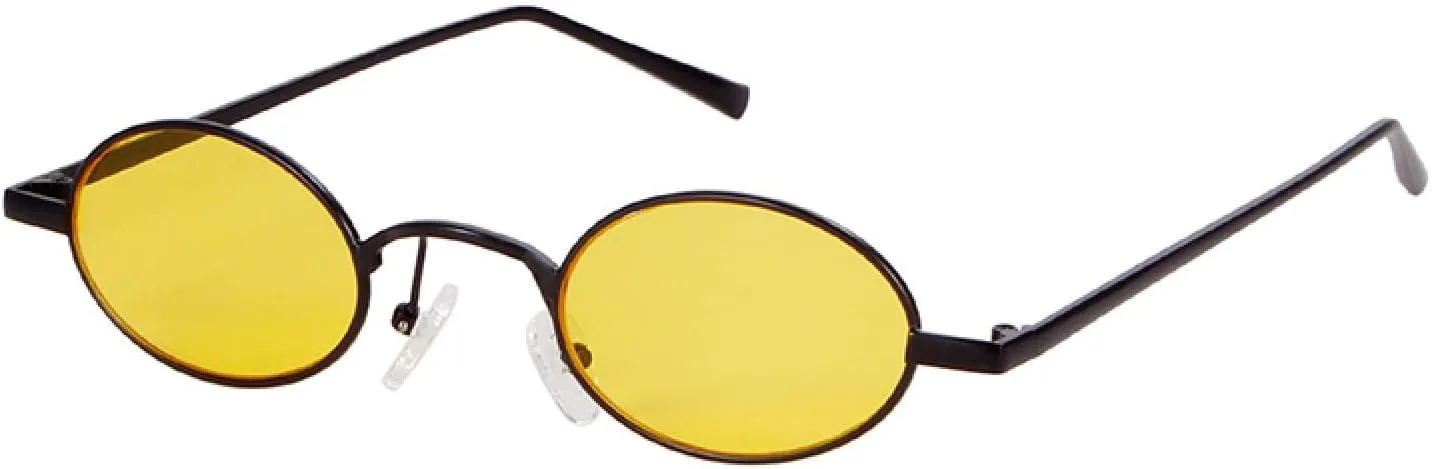 

Узкие овальные солнцезащитные очки в стиле стимпанк для женщин, винтажные маленькие очки в стиле стимпанк, золотистые крошечные солнцезащитные очки WNCKSQ, C1