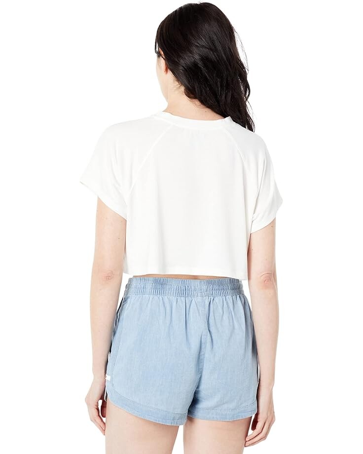 

Футболка Hurley Supremeow Cropped Raglan Tee, цвет Marshmallow