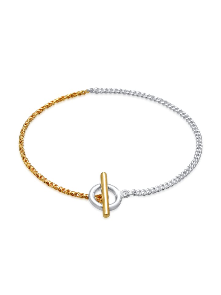 

Elli Браслет из серебра 925 пробы, двухцветный/трехцветный