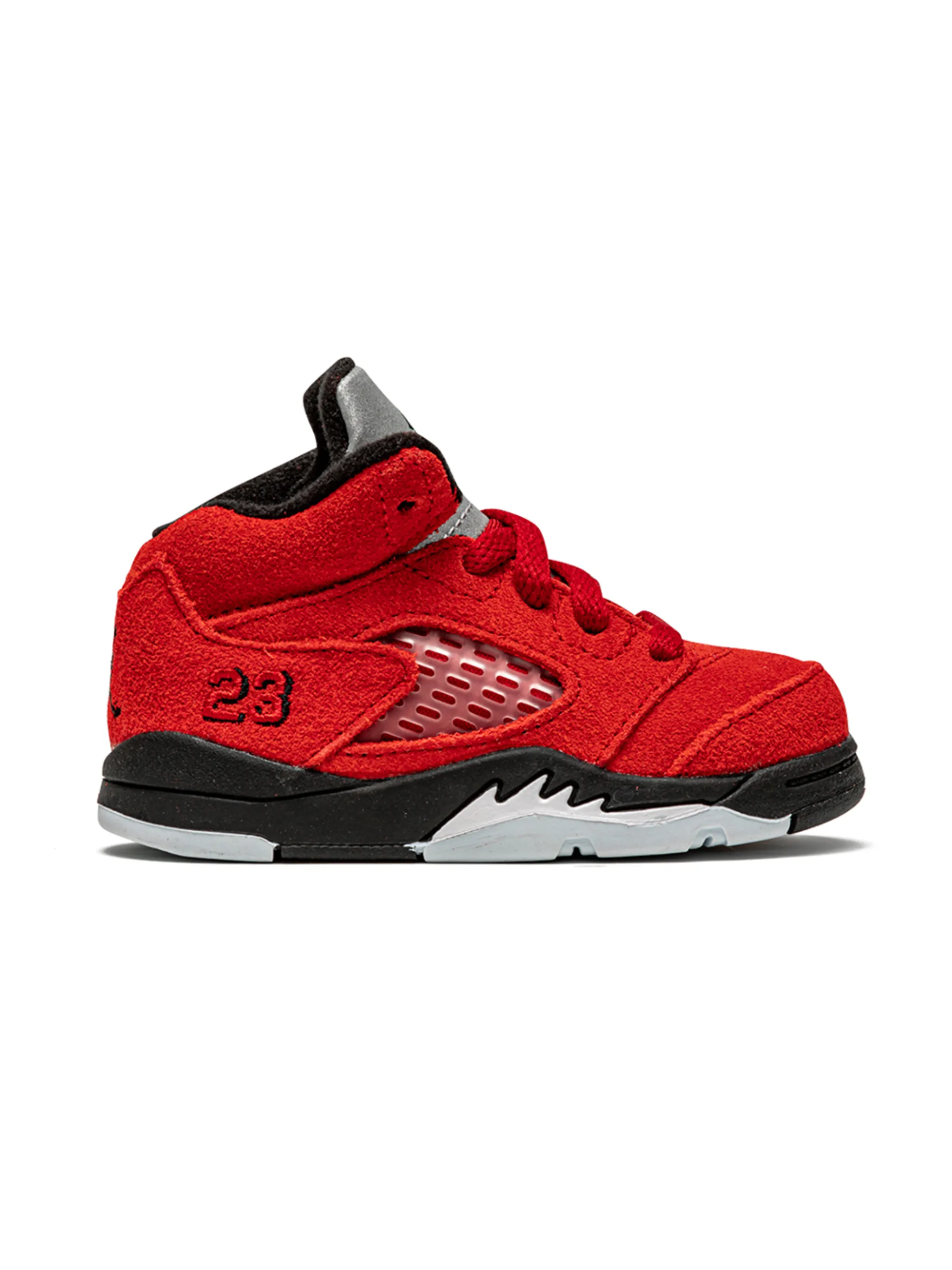 Кроссовки Air Jordan 5 Raging Bull Jordan Kids, красный — фото 2