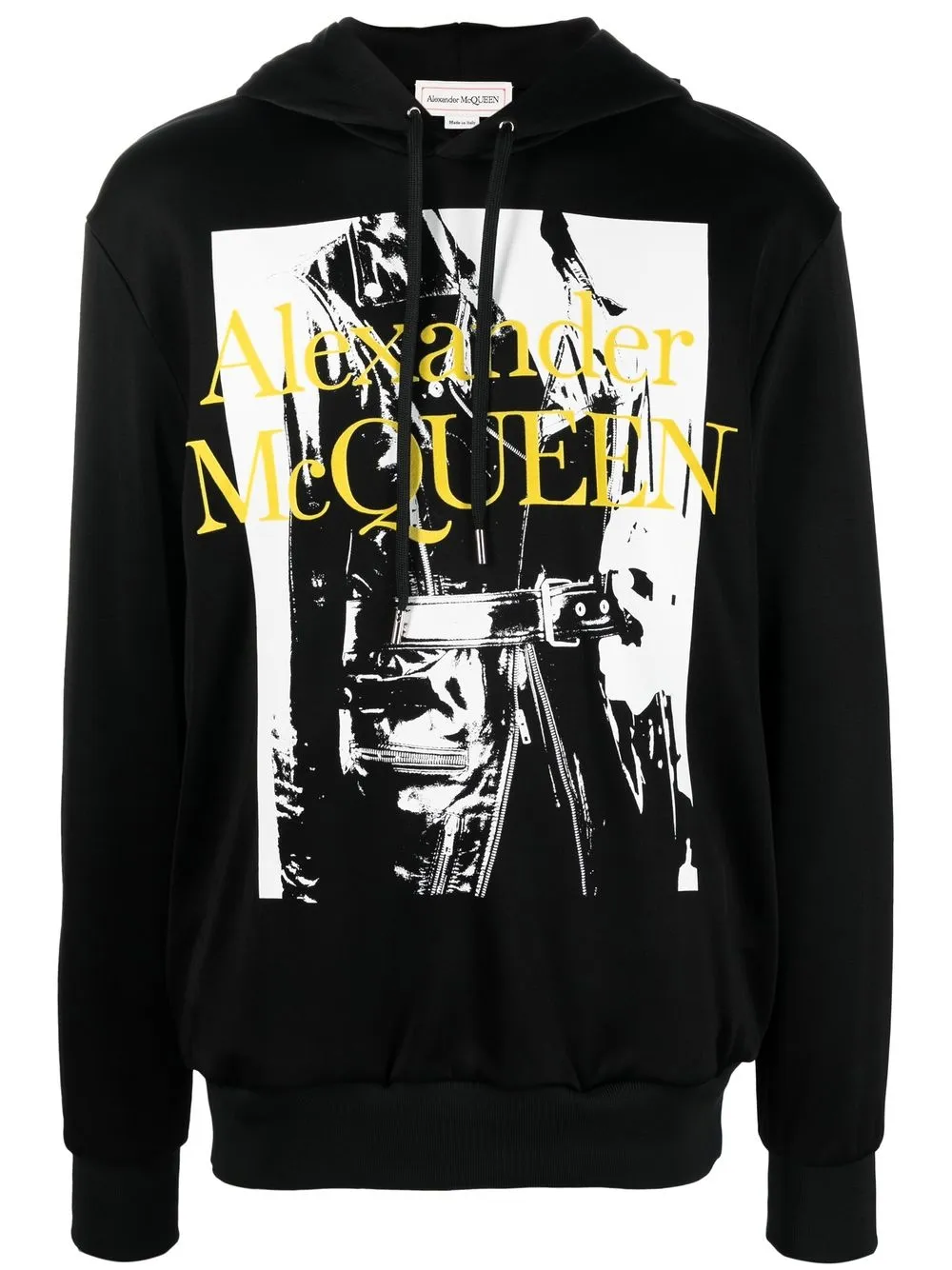 

Худи с логотипом Alexander McQueen, черный