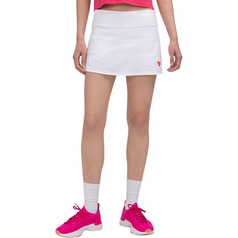 

Графическая повседневная короткая юбка pace rival для женщин Lululemon, белый