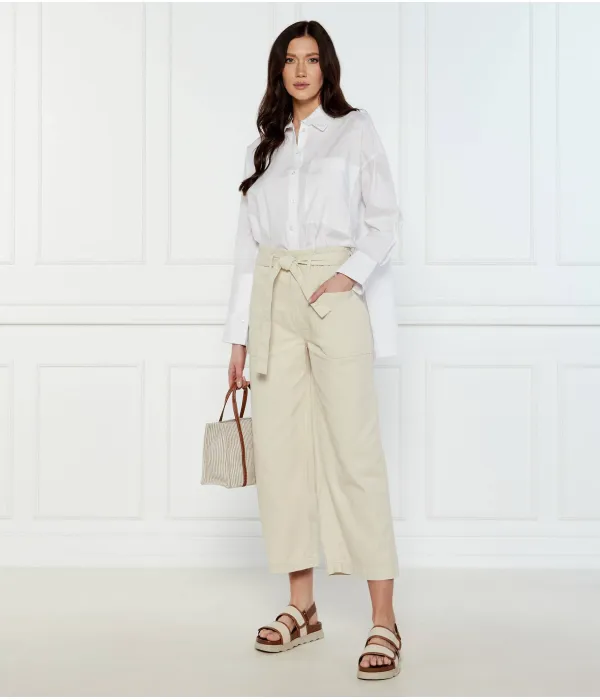 Спортивные кожаные сандалии Furla Furla, бежевый — фото 2
