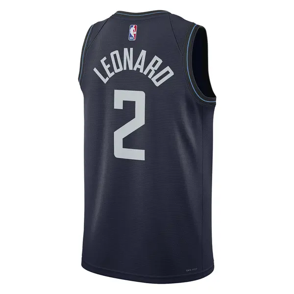 Майка NIke Dri-FIT NBA Swingman Jersey 2023/24 City Edition 'LA Clippers Kawhi Leonard', синий — фото 2