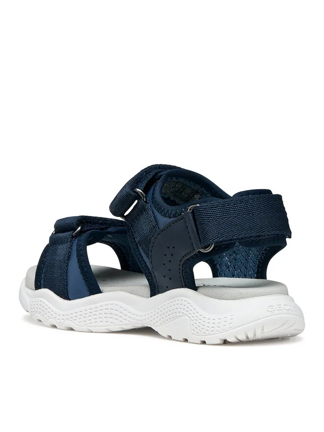 Geox Сандалии J Sandal Splush Boy J65GPA 05415 C0700 M темно-синие — фото 3