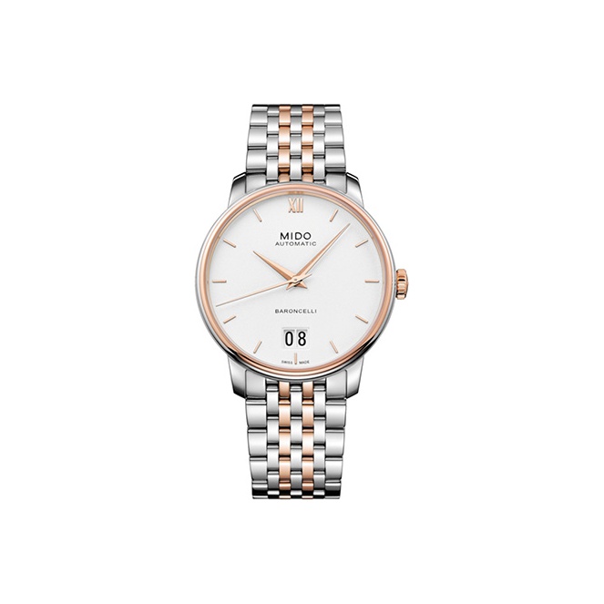 

MIDO Часы Men's Baroncelli Watch, White