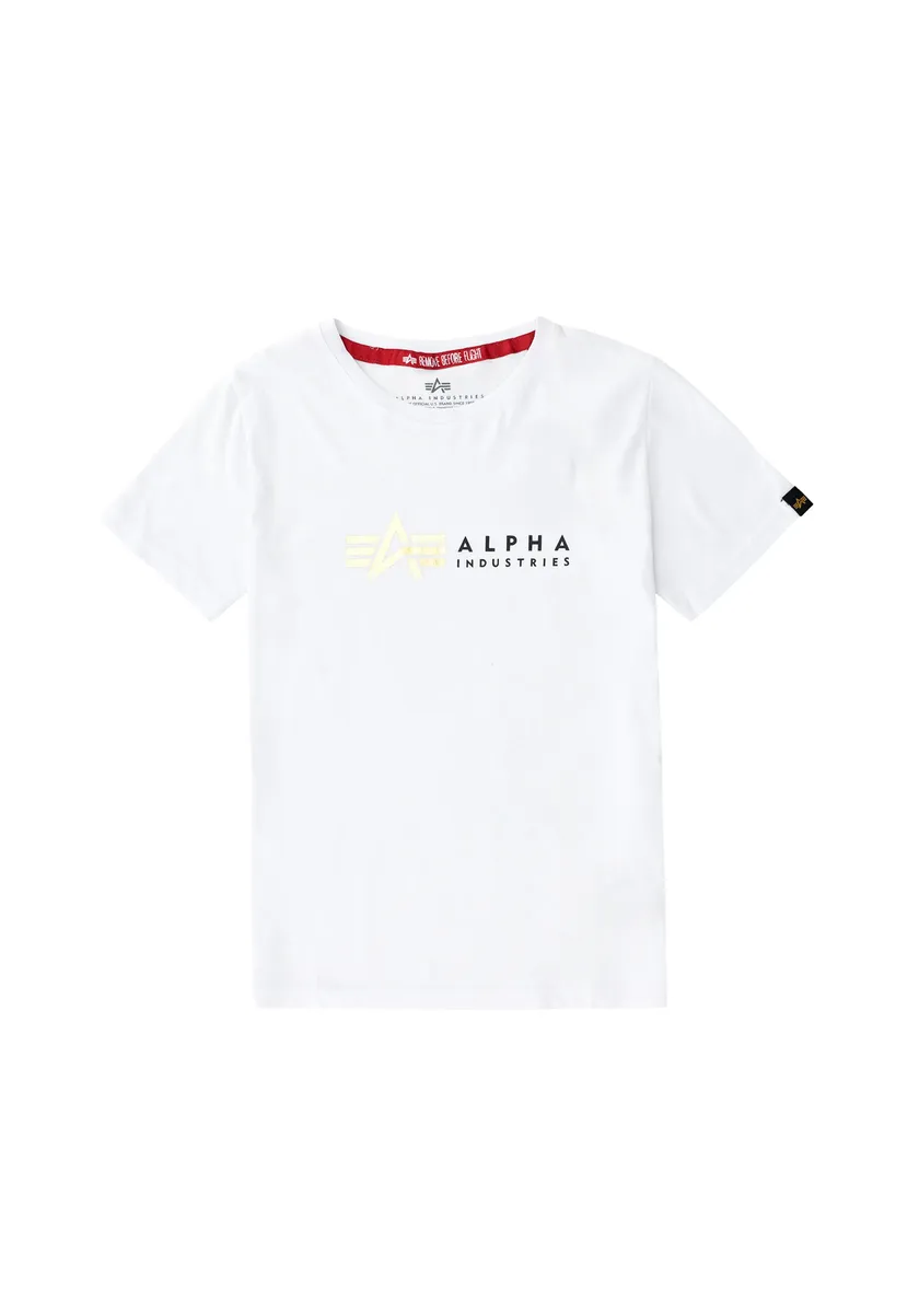 

Футболка Alpha Industries " Alpha Industries Kids - Футболки Alpha Label T FP Kids/Teens", белый