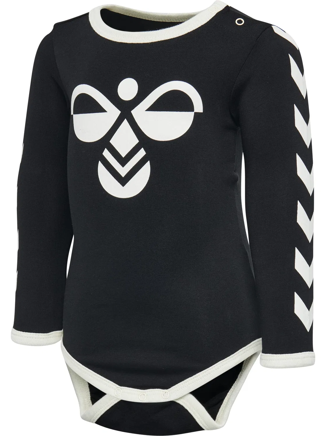 Боди детское с длинным рукавом, Hummel, черный