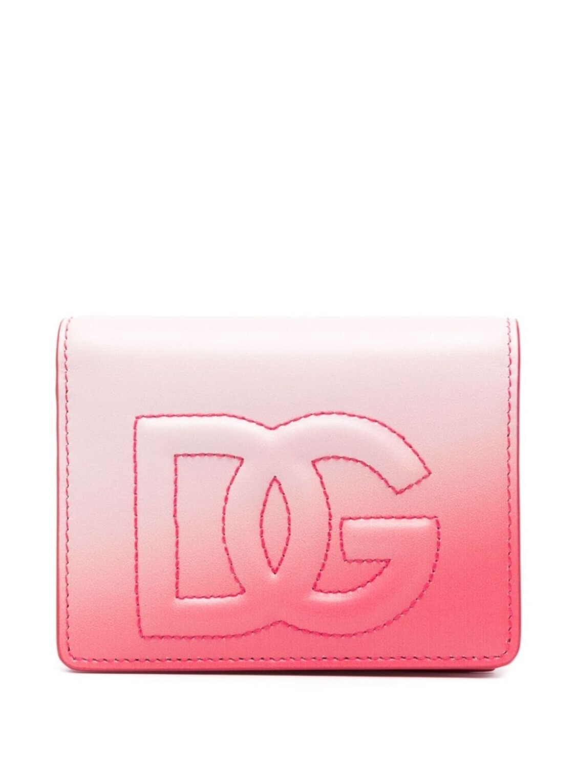 

Кошелек с эффектом омбре Dolce & Gabbana, розовый